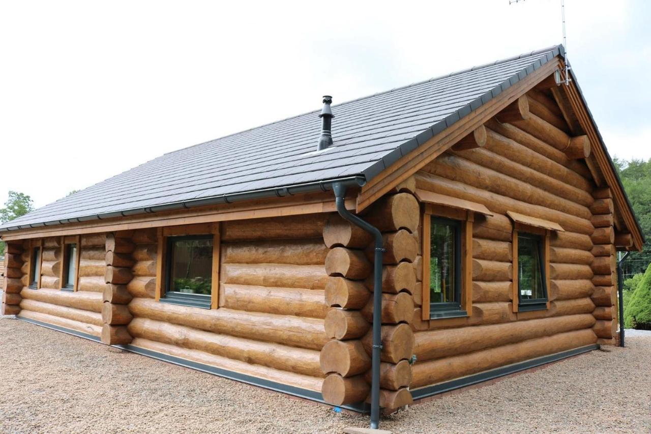 Ewes Water Log Cabins Langholm Exteriér fotografie